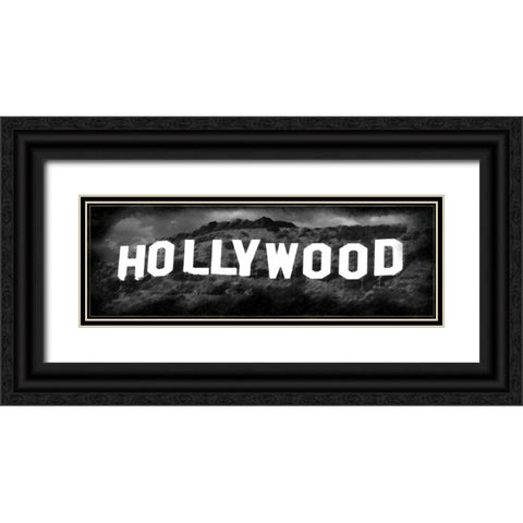 Hollywood Hill Black Ornate Wood Framed Art Print with Double Matting by Gibbons, Lauren