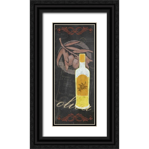 Olive Oil B Black Ornate Wood Framed Art Print with Double Matting by Gibbons, Lauren
