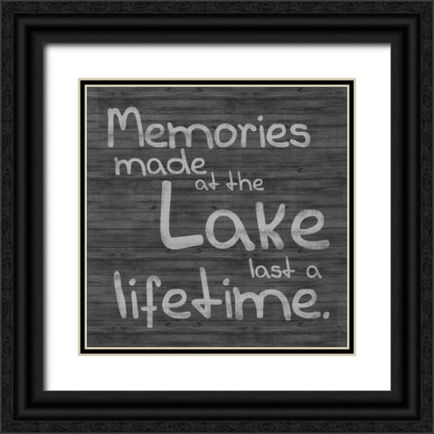 Lake Black Ornate Wood Framed Art Print with Double Matting by Gibbons, Lauren