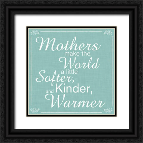 Mothers Black Ornate Wood Framed Art Print with Double Matting by Gibbons, Lauren