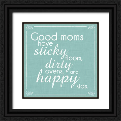 Good Moms 2 Black Ornate Wood Framed Art Print with Double Matting by Gibbons, Lauren