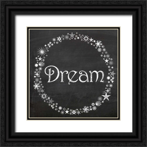 Dream Stars Black Ornate Wood Framed Art Print with Double Matting by Gibbons, Lauren