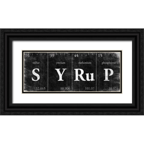 SYRuP Black Ornate Wood Framed Art Print with Double Matting by Grey, Jace
