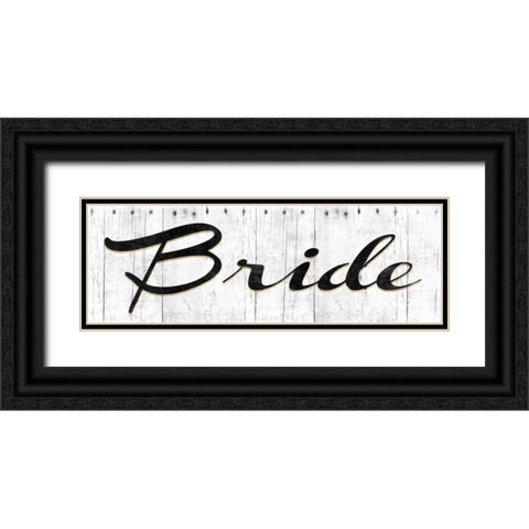 Bride Black Ornate Wood Framed Art Print with Double Matting by Grey, Jace