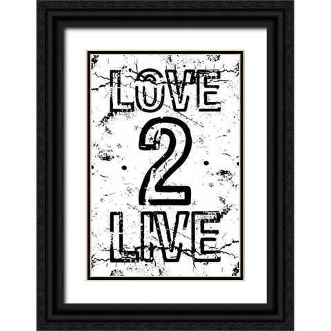 L2L Black Ornate Wood Framed Art Print with Double Matting by Grey, Jace