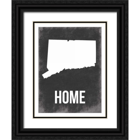 CT home Black Ornate Wood Framed Art Print with Double Matting by Grey, Jace