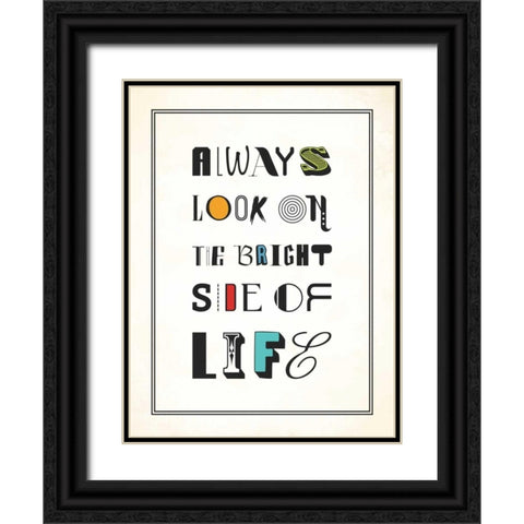 Always Black Ornate Wood Framed Art Print with Double Matting by Grey, Jace