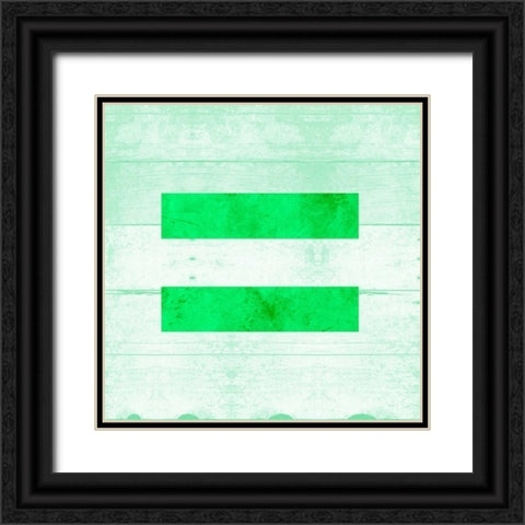 SHIFT KEY = Black Ornate Wood Framed Art Print with Double Matting by Grey, Jace