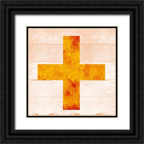 SHIFT KEY + Black Ornate Wood Framed Art Print with Double Matting by Grey, Jace