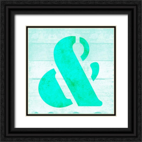 SHIFT KEY Black Ornate Wood Framed Art Print with Double Matting by Grey, Jace