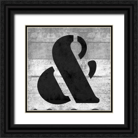 SHIFT KEYand Black Ornate Wood Framed Art Print with Double Matting by Grey, Jace