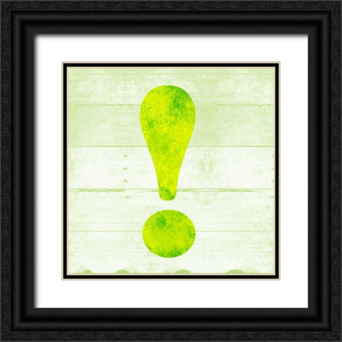 SHIFT KEY ! Black Ornate Wood Framed Art Print with Double Matting by Grey, Jace