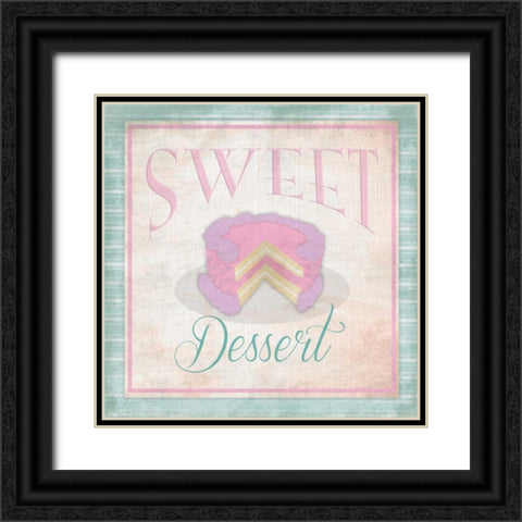 Sweet dessert Black Ornate Wood Framed Art Print with Double Matting by Grey, Jace