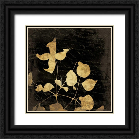 Silo Flower 4 Black Ornate Wood Framed Art Print with Double Matting by Grey, Jace
