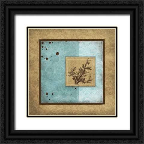 Relax Bordered Black Ornate Wood Framed Art Print with Double Matting by Grey, Jace