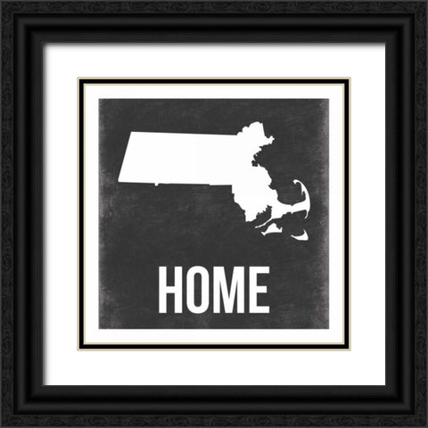 Mass Black Ornate Wood Framed Art Print with Double Matting by Grey, Jace