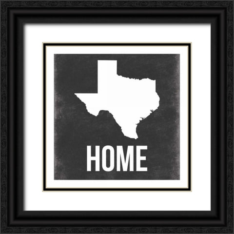 Texas Black Ornate Wood Framed Art Print with Double Matting by Grey, Jace