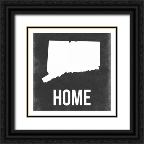 CT Black Ornate Wood Framed Art Print with Double Matting by Grey, Jace