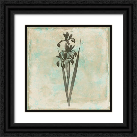 Earthy floral 1 Black Ornate Wood Framed Art Print with Double Matting by Grey, Jace