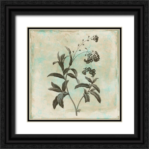 Earthy floral 2 Black Ornate Wood Framed Art Print with Double Matting by Grey, Jace