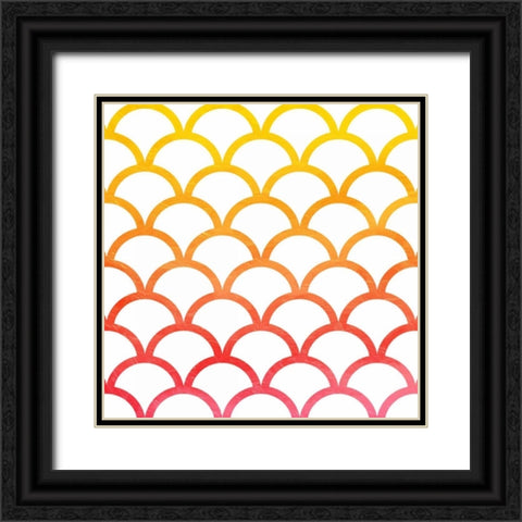 Bright Hills Black Ornate Wood Framed Art Print with Double Matting by Grey, Jace