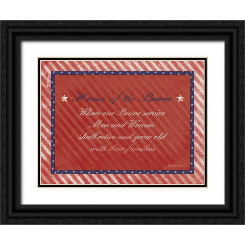 USA Black Ornate Wood Framed Art Print with Double Matting by Grey, Jace