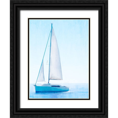 Morning Sail Black Ornate Wood Framed Art Print with Double Matting by Allen, Kimberly