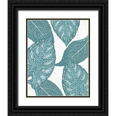 Colored Tropics 1 Black Ornate Wood Framed Art Print with Double Matting by Allen, Kimberly