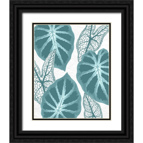 Colored Tropics 2 Black Ornate Wood Framed Art Print with Double Matting by Allen, Kimberly