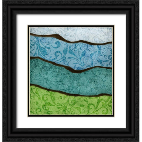 River I Black Ornate Wood Framed Art Print with Double Matting by Emery, Kristin