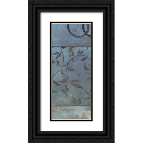 . Black Ornate Wood Framed Art Print with Double Matting by Haynes, Smith