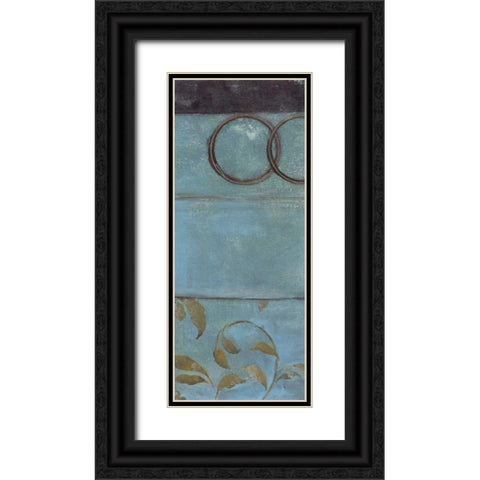 . Black Ornate Wood Framed Art Print with Double Matting by Haynes, Smith