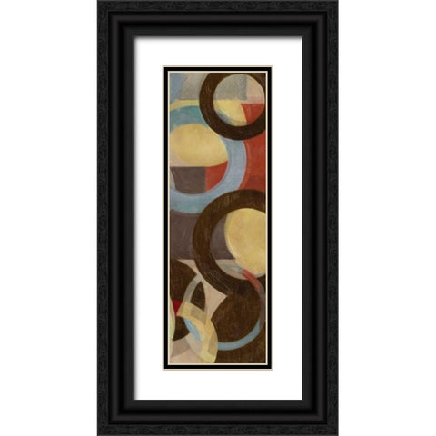 HALO WEAVE VII Black Ornate Wood Framed Art Print with Double Matting by Greene, Taylor