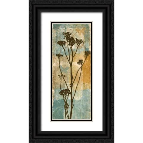 BOTANICAL BEAUTY II Black Ornate Wood Framed Art Print with Double Matting by Greene, Taylor