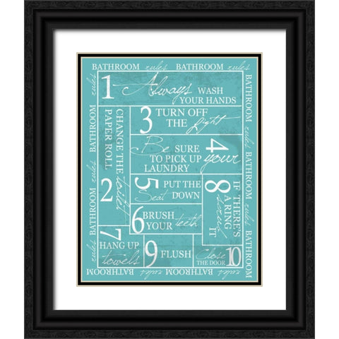 3 Turn Off the Lights C2 Black Ornate Wood Framed Art Print with Double Matting by Greene, Taylor