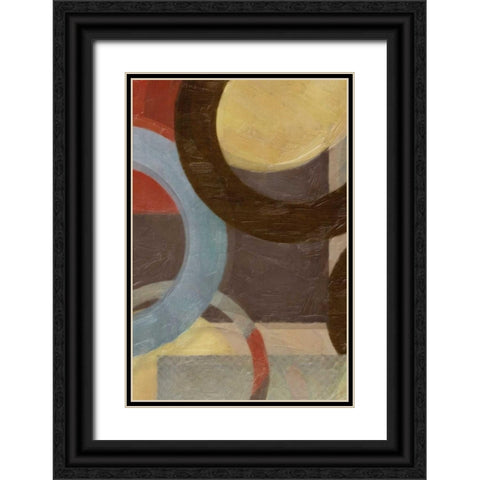 HALO WEAVE IV Black Ornate Wood Framed Art Print with Double Matting by Greene, Taylor