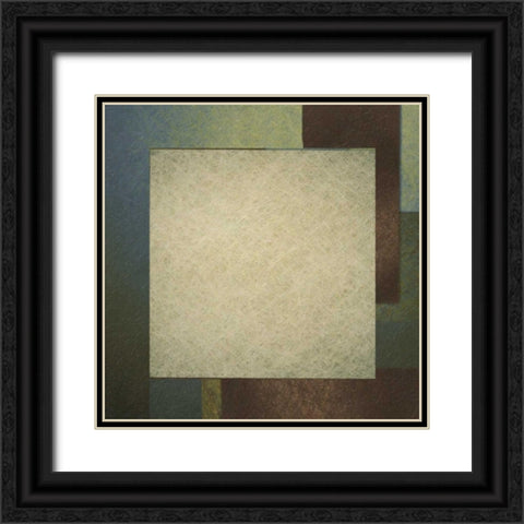 Contemporary Border 2 Black Ornate Wood Framed Art Print with Double Matting by Greene, Taylor