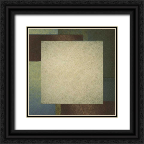 Contemporary Border 1 Black Ornate Wood Framed Art Print with Double Matting by Greene, Taylor