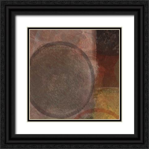 KINESIS RED I Black Ornate Wood Framed Art Print with Double Matting by Greene, Taylor