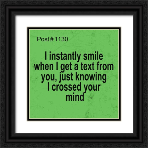 POST# 1130 F Black Ornate Wood Framed Art Print with Double Matting by Greene, Taylor
