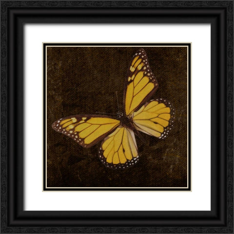 OSCAR GOLD A8 Black Ornate Wood Framed Art Print with Double Matting by Greene, Taylor
