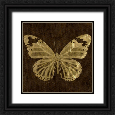 OSCAR GOLD B5 Black Ornate Wood Framed Art Print with Double Matting by Greene, Taylor