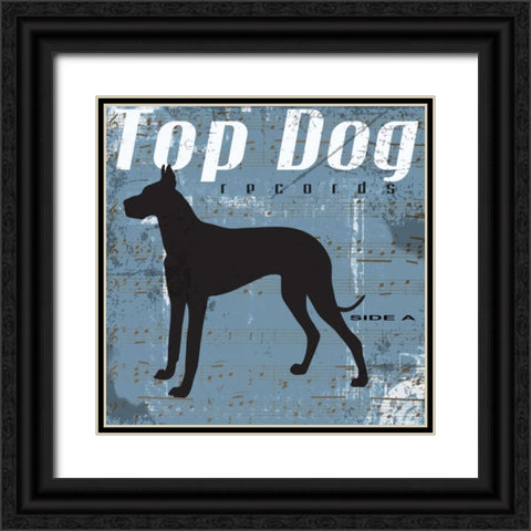 TOP DOG A1 Black Ornate Wood Framed Art Print with Double Matting by Greene, Taylor