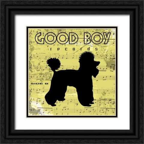 Good Boy C1 Black Ornate Wood Framed Art Print with Double Matting by Greene, Taylor