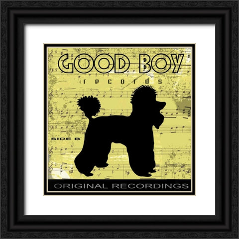 Good Boy Black Ornate Wood Framed Art Print with Double Matting by Greene, Taylor