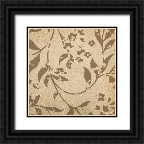 ELEMENT A2 Black Ornate Wood Framed Art Print with Double Matting by Greene, Taylor