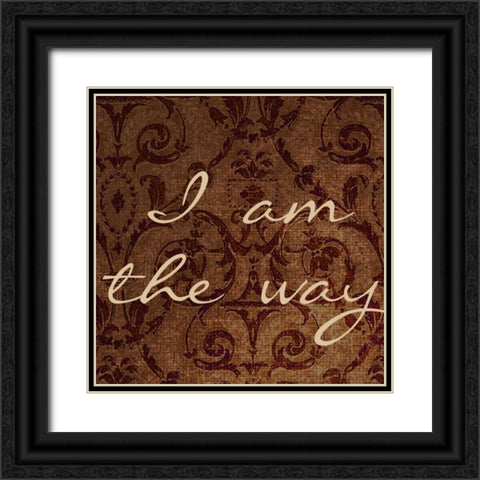 I Am The Way Black Ornate Wood Framed Art Print with Double Matting by Greene, Taylor