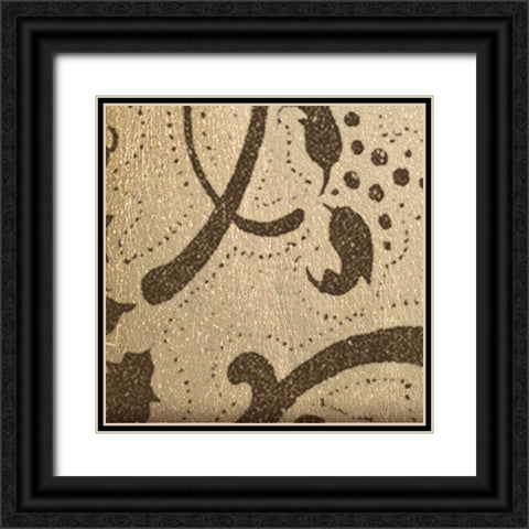 ELEMENT Black Ornate Wood Framed Art Print with Double Matting by Greene, Taylor