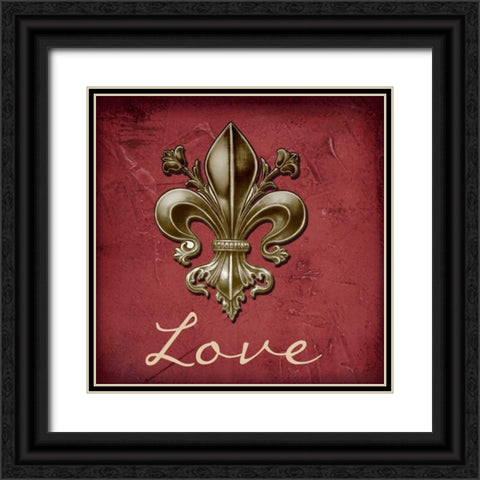 Faith Black Ornate Wood Framed Art Print with Double Matting by Greene, Taylor
