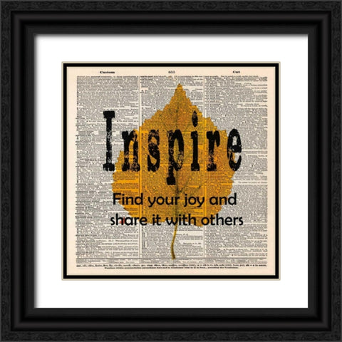 INSPIRE Black Ornate Wood Framed Art Print with Double Matting by Greene, Taylor